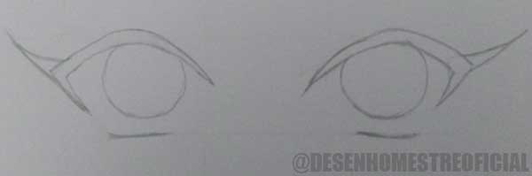 Desenhando Olhos de Anime  Passo a passo [Iniciante] - Desenho Mestre