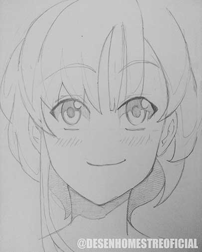Desenhando Olhos de Anime  Passo a passo [Iniciante] - Desenho Mestre