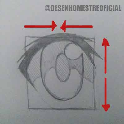 Como desenhar olhos Mangá em diferentes formatos