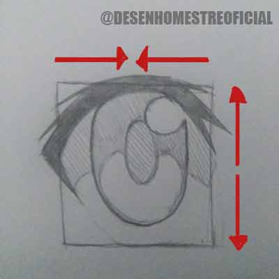 Desenhando Olhos de Anime  Passo a passo [Iniciante] - Desenho Mestre