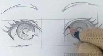 Como desenhar chibi - Olhos